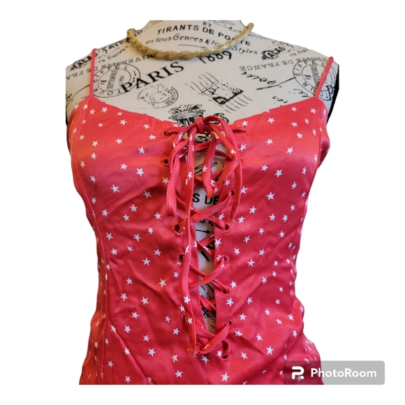 NWT ZARA Red Bodysuit with ⭐White Stars ⭐ - Picture 4 of 13